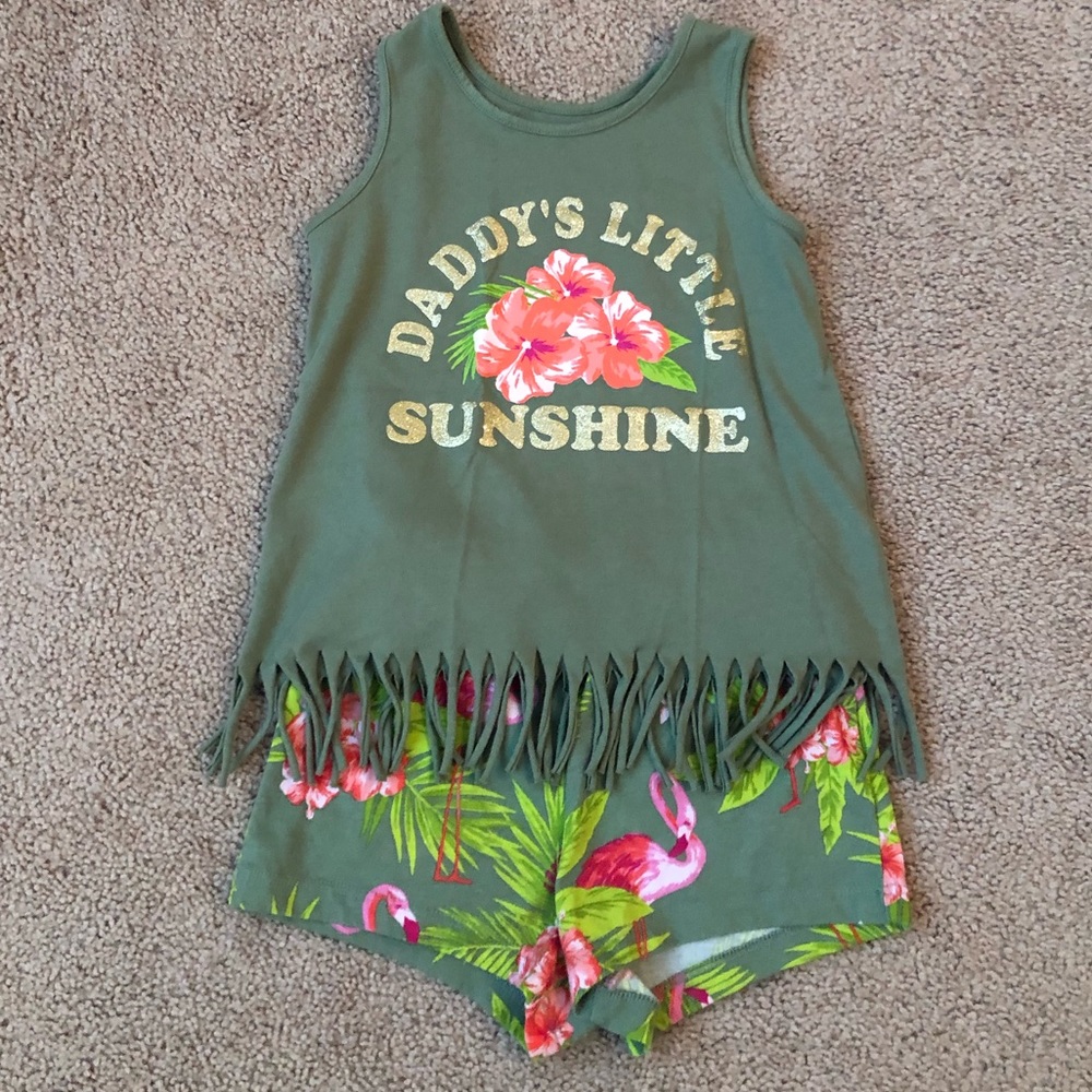 Girls Children’s Place Tank & Shorts Set (4T)